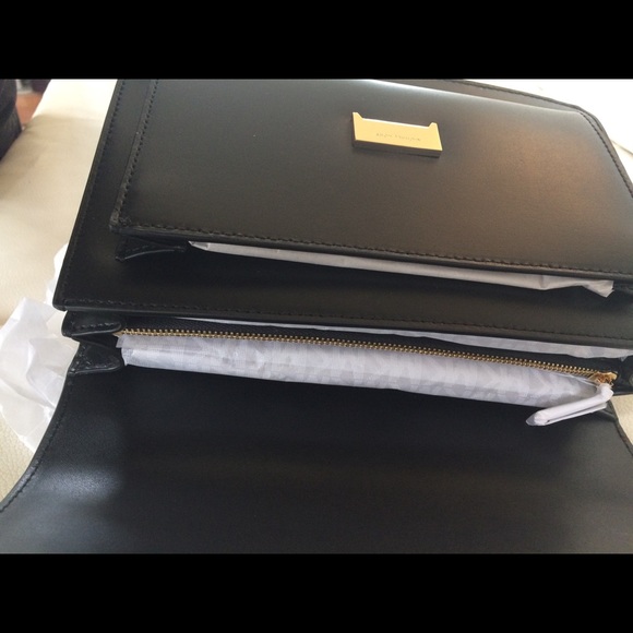 Michael Kors Jade Crossbody Handbag Black - Picture 5 of 8